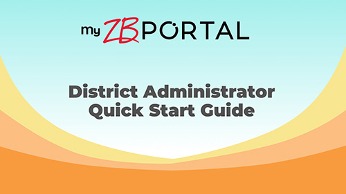 District Administrator quick start guide