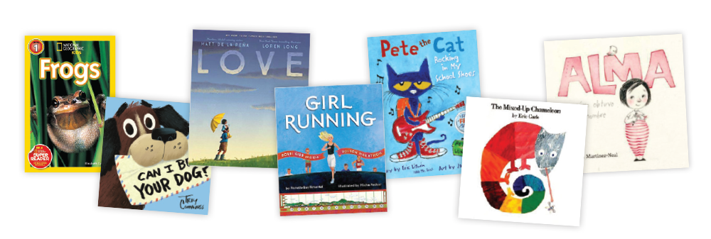 Image of POP Mentor Anchor Text Collections showing various books and resources.